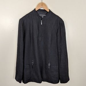Ellen Tracy Zip Up Jacket Size 14